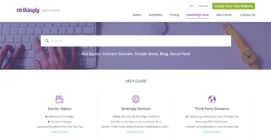 Strikingly Help Center Strikingly Help Center